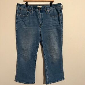 Madewell Women's Plus Cali Demi-Boot Jeans | Size 20W